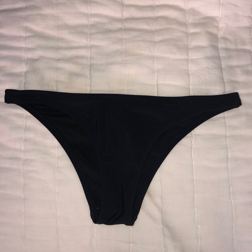 Cheeky Black Aerie Bikini Bottoms